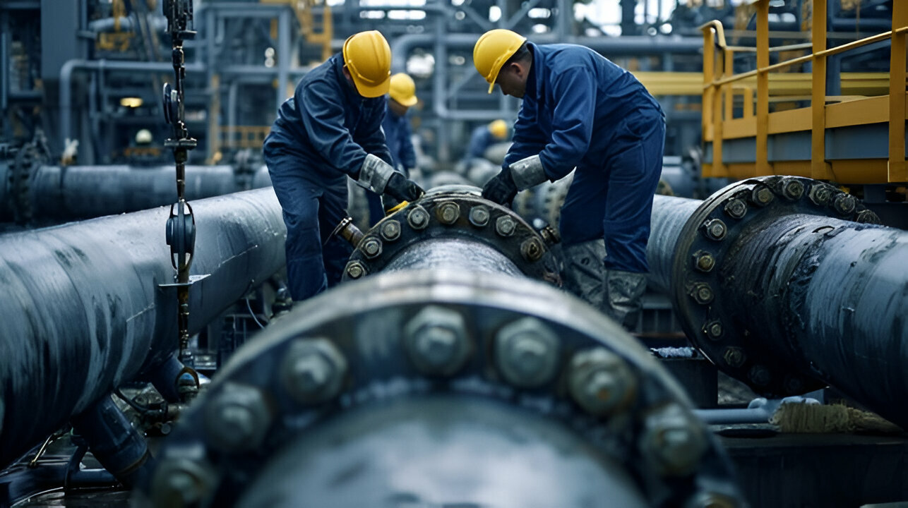 gas pipes